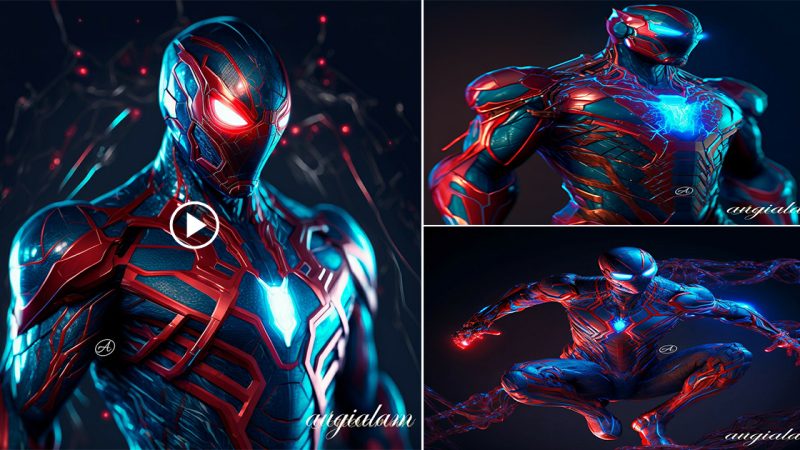 Spiderman wants to become Ironman by AI