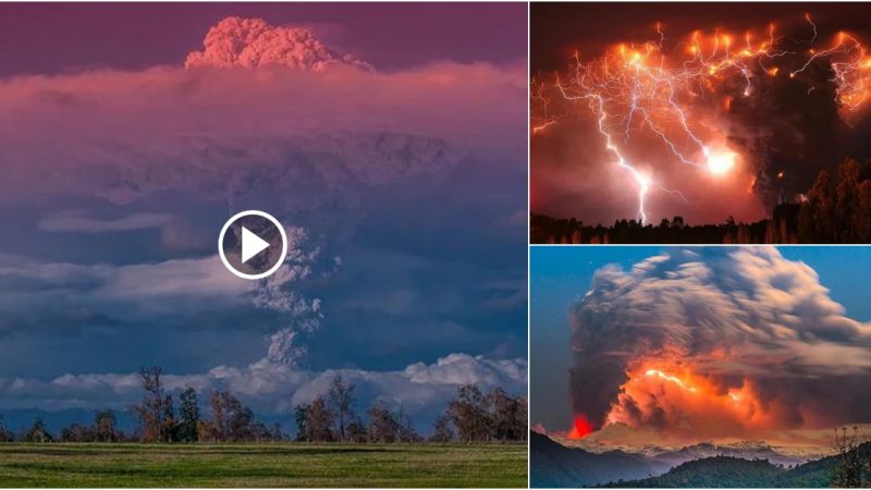 Stunning photographs of nature’s power: the magnificent beauty of volcanoes