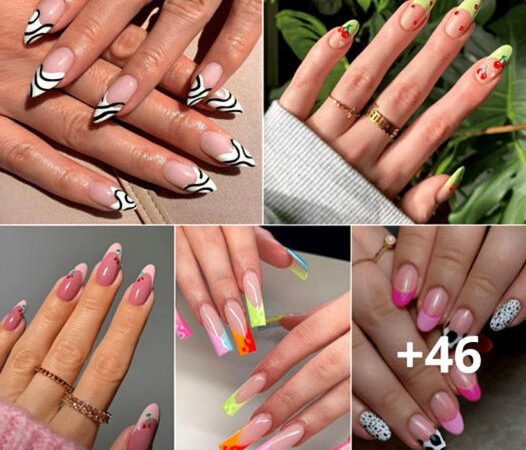 Discover 55 Timeless French Tip Nail Designs for a Polished Celebrity Look
